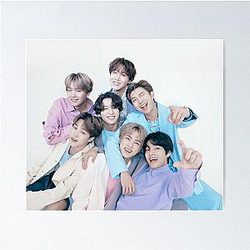 BTS Group Photo Poster