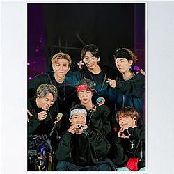BTS OT7 Poster