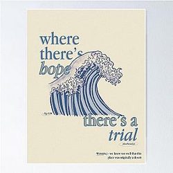 BTS Sea Lyric Poster