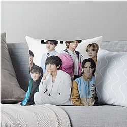 BTS Fan, Vogue Throw Pillow