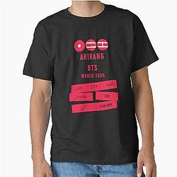 Arirang BTS world tour Black Concert T-Shirt