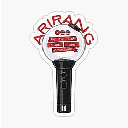 BTS ARMY Bomb Lightstick Sticker