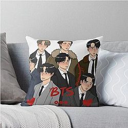 BTS Throw Pillow