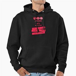 Arirang BTS World Tour Black Concert T-Shirt Pullover Hoodie