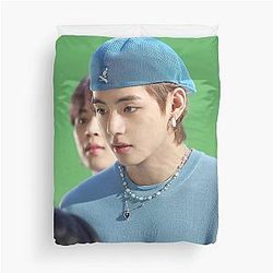 KIM TAEHYUNG (V) MAP BTS PHOTOBOOK Duvet Cover