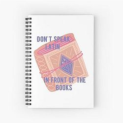 Funny Giles Buffy the Vampire Slayer Books Quote Spiral Notebook
