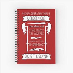 Buffy the Vampire Slayer - Chosen One Spiral Notebook