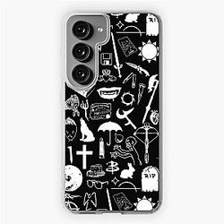 Buffy Symbology, White Samsung Galaxy Soft Case