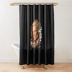Buffy the Vampire Slayer Angel Embrac Shower Curtain
