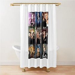 Lover Gifts Buffy Summers Film Spike  Gift For Birthday Shower Curtain