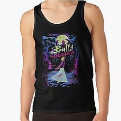 Vintage Buffy Vampire And Demon Hunter Tank Top