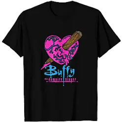 Heart Graphic PTTT190  Buffy the Vampire Slayer T-Shirts