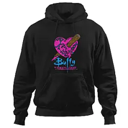 Heart Graphic PTTT190  Buffy the Vampire Slayer Hoodies