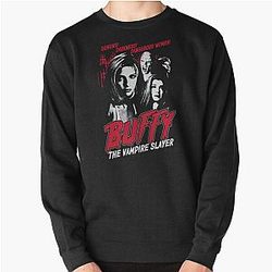 Buffy The Vampire Slayer Horror Movie Pullover Sweatshirt