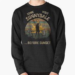Come visit Sunnydale before sunset Classic Pullover Sweatshirt