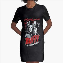 buffy the vampire slayer cult Graphic T-Shirt Dress