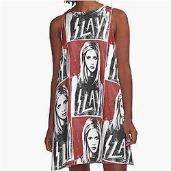Buffy 'Slay'  A-Line Dress