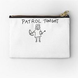 Buffy will Patrol tonight Zipper Pouch