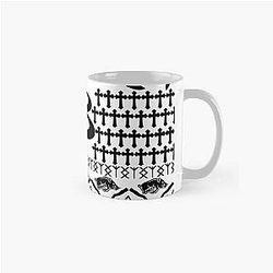 Buffy Ugly Holiday Sweater Pattern Classic Mug
