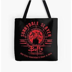 Sunnydale Slayer All Over Print Tote Bag