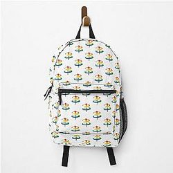 Rainbow Pride B Logo - Buffy Backpack