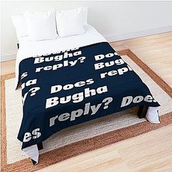 Does Bugha Reply Trendy Comforter