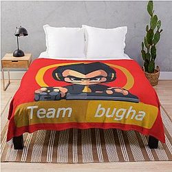 Team Bugha Throw Blanket