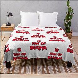 Bugha fan sticker Throw Blanket