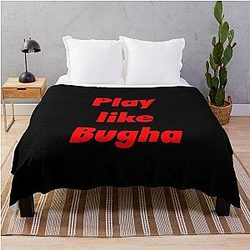 Play like Bugha Throw Blanket