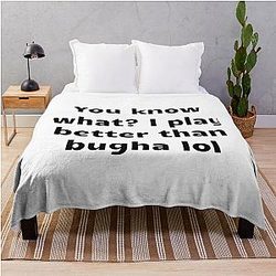 Bugha Throw Blanket