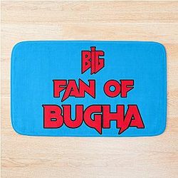 Bugha Fan Sticker Bath Mat