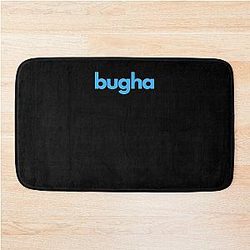 Bugha with blue color Bath Mat