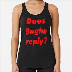 Does Bugha Reply Racerback Tank Top