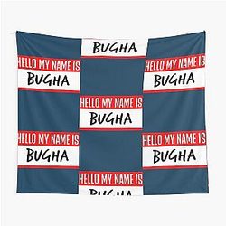 Hello my name is Bugha funny Tapestry