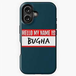 Hello my name is Bugha iPhone Tough Case