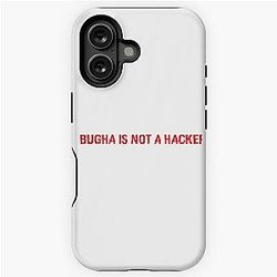 Bugha is not a hacker iPhone case