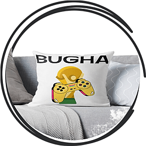 Bugha Pillows Cover