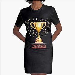 Bugha World Cup Champion Graphic T-Shirt Dress