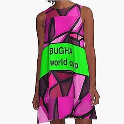 Bugha World Cup A-Line Dress