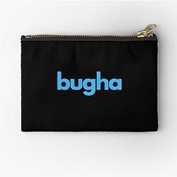 Bugha with Blue Color Zipper Pouch