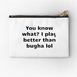 Bugha Zipper Pouch