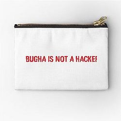 Bugha is not a hacker Zipper Pouch
