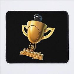 Bugha Dog Cup Mouse Pad