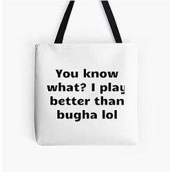 Bugha All Print Tote Bag