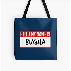 Hello my name is Bugha All Over Print Tote Bag