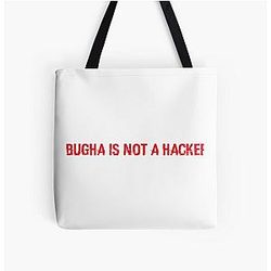 Bugha is not a hacker Tote bag