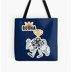 BUGHA World Cup 2020 All Over Print Tote Bag