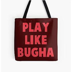 Play Like Bugha All Over Print Tote Bag