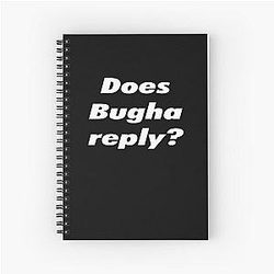 Bugha Trendy Spiral Notebook