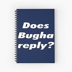 Bugha Trendy Spiral Notebook